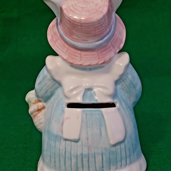 TAKAKASHI CERAMIC COUNTRY RABBIT BANK - Picture 3 of 5